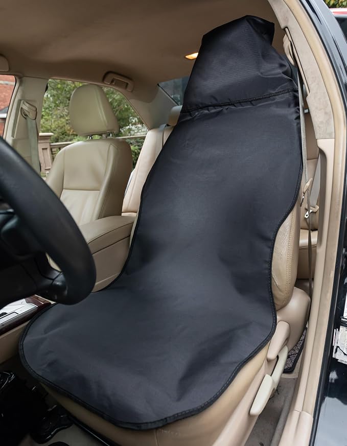 Car Seat Covers — Front Seat — Black