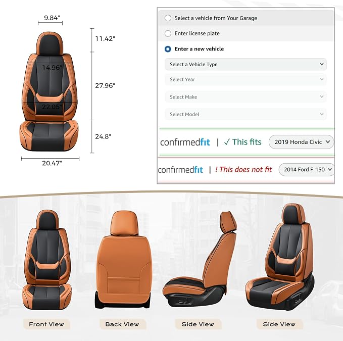 Universal Seat Covers — Full Set