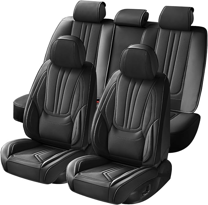 Universal Seat Covers — Full Set — Black