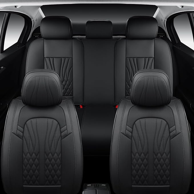 Universal Seat Covers — Full Set — Black