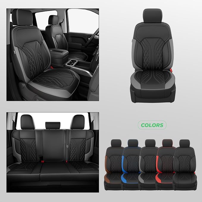Seat Covers for Chevrolet Silverado / GMC Sierra — Full Set