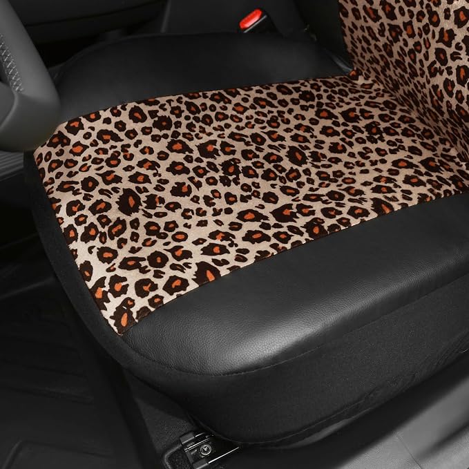 Universal Faux Leather Seat Covers — Front Seat