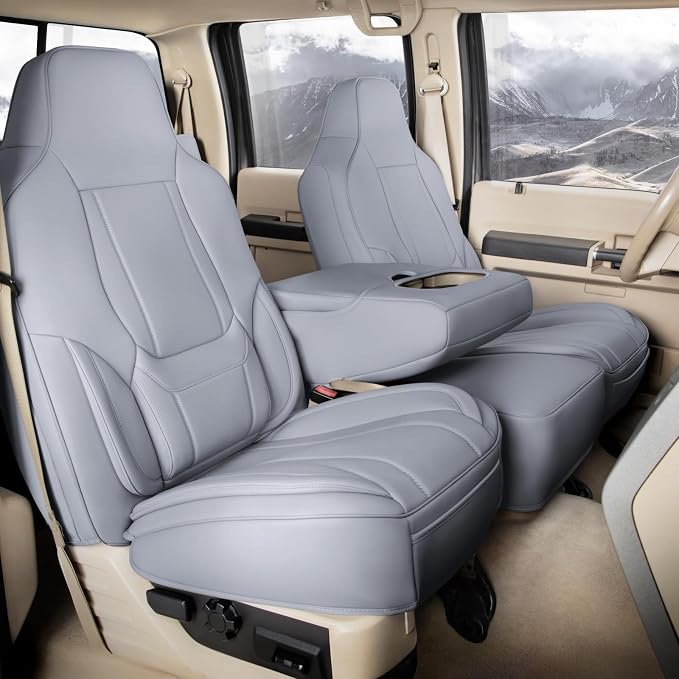 Seat Covers for Ford F-150 — Front Seat — Gray