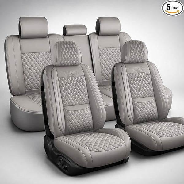 Universal Seat Covers — Full Set — Gray