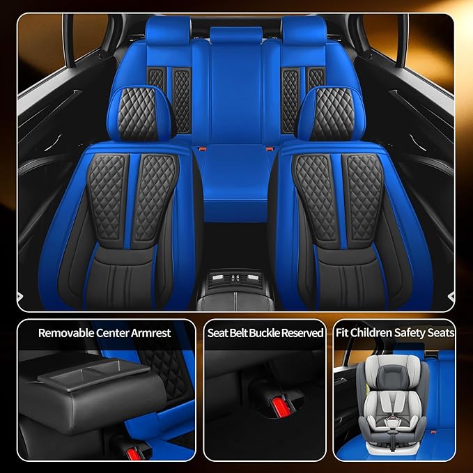 Seat Covers for Nissan Frontier — Full Set — Blue