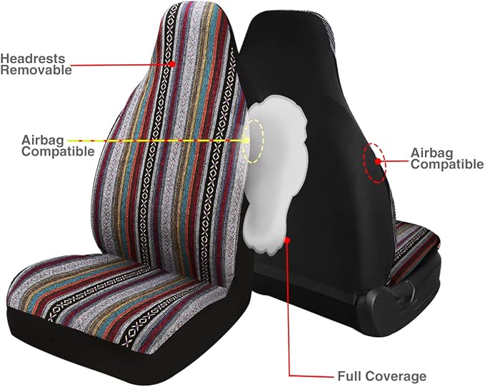 Universal Seat Covers — Front Seat