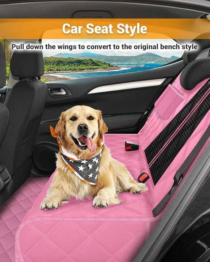 Pet Car Seat Protector — Pink