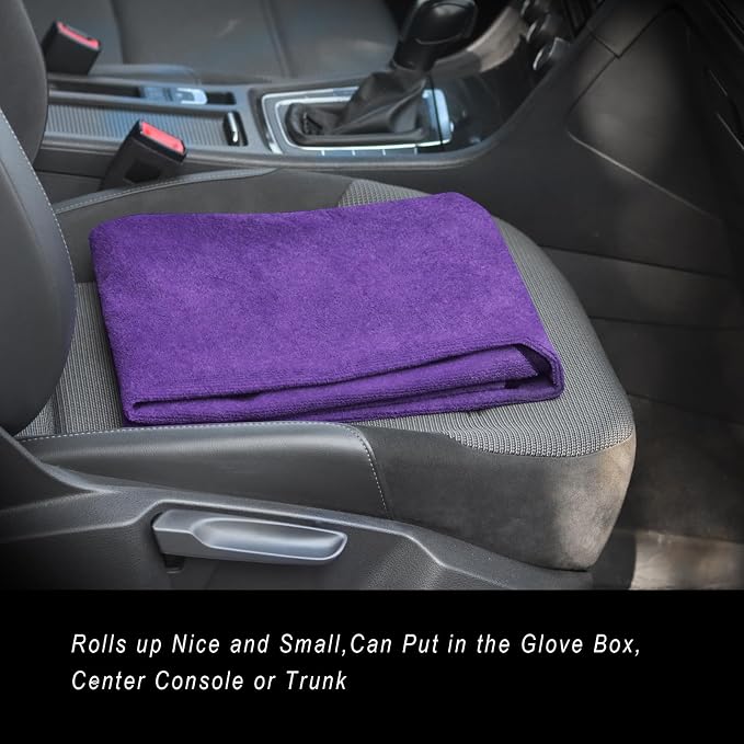 Car Seat Covers — Front Seat — Purple