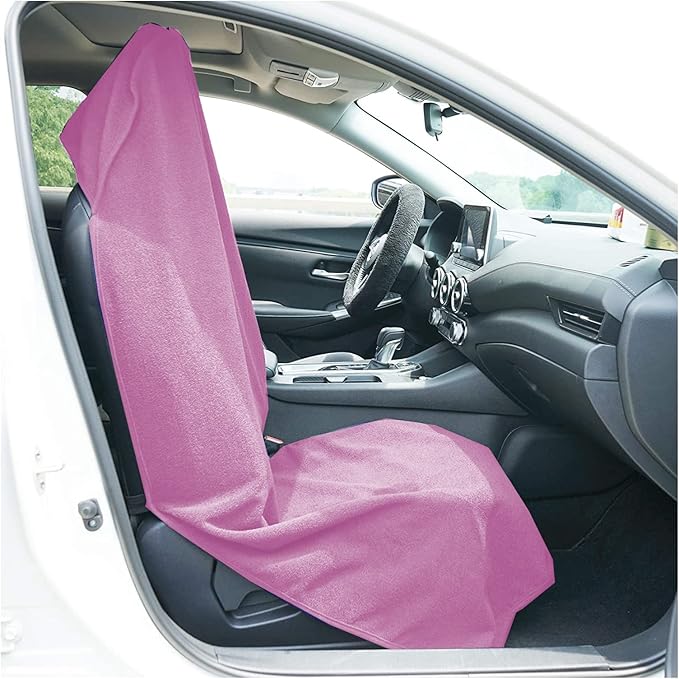 Car Seat Covers — Front Seat — Pink