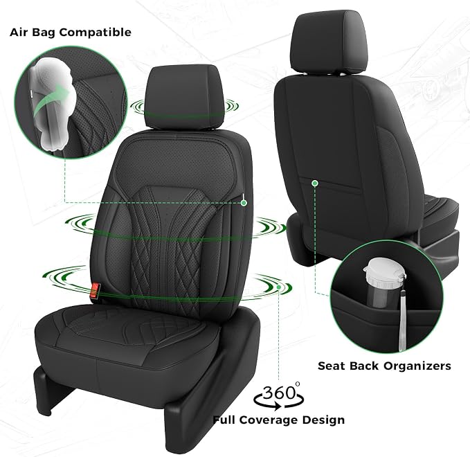 Seat Covers for Chevrolet Silverado / GMC Sierra — Full Set