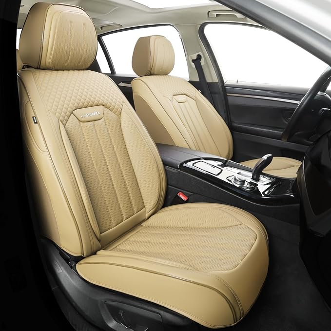 Universal Seat Covers — Full Set — Beige