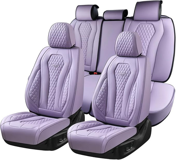 Universal Seat Covers — Full Set — Purple