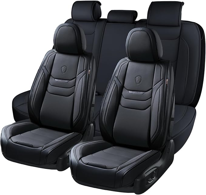 Universal Seat Covers — Full Set — Black