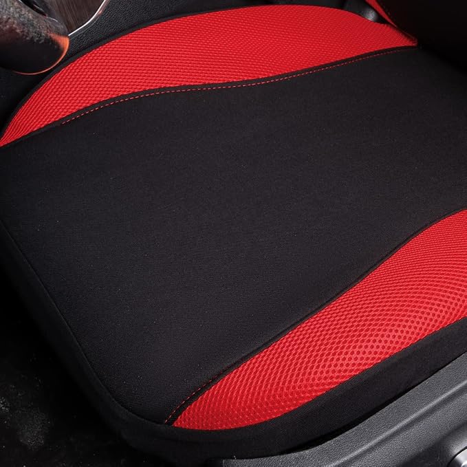 Universal Seat Covers — Full Set — Red