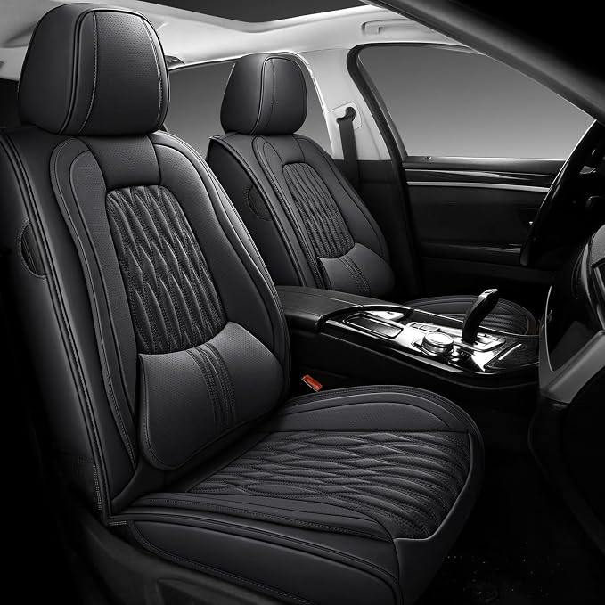 Universal Seat Covers — Full Set — Black