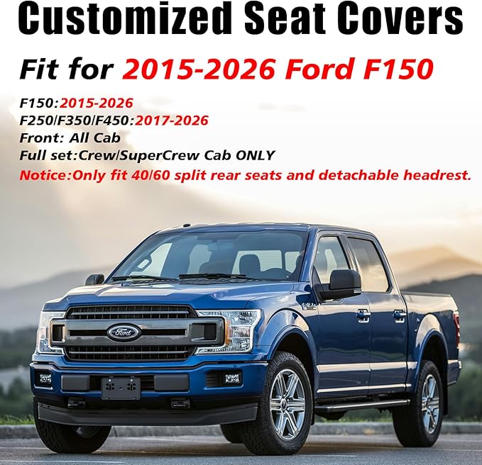 Seat Covers for Multiple Vehicles — Front Seat