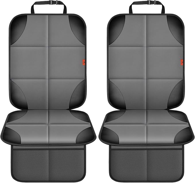 Child Car Seat Protector — Gray