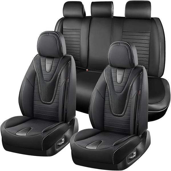 Universal Seat Covers — Full Set — Black