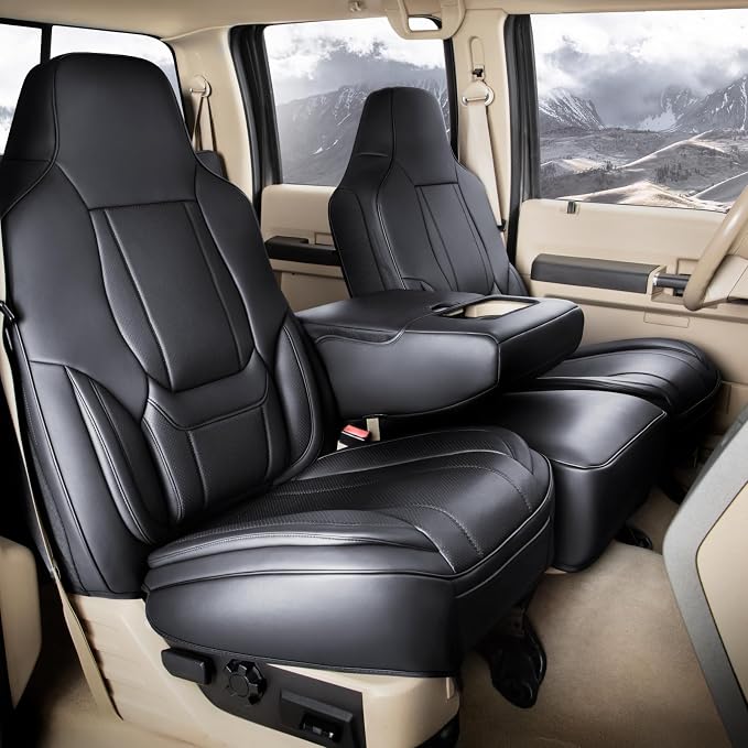 Seat Covers for Ford F-150 — Front Seat — Black