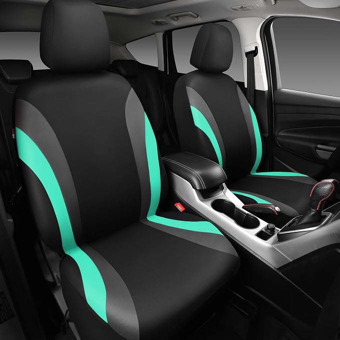 Universal Seat Covers — Front Seat — Black