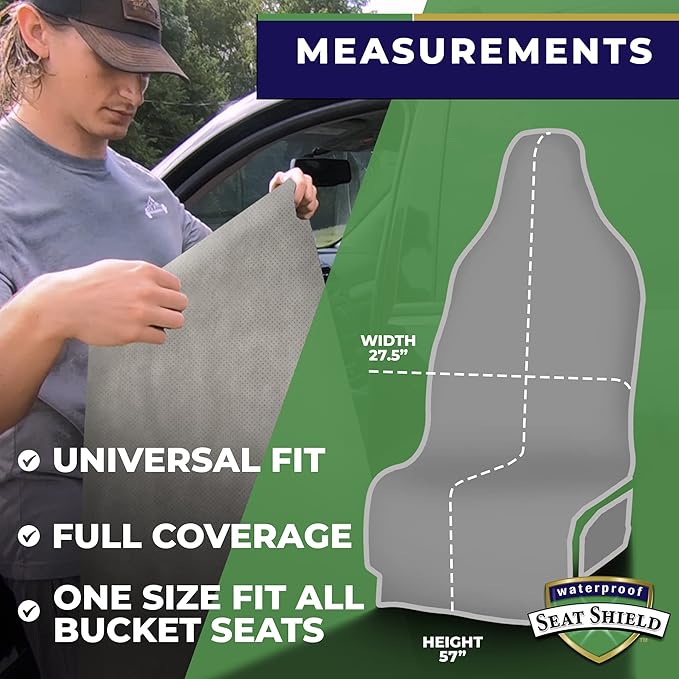 Universal Seat Covers — Gray
