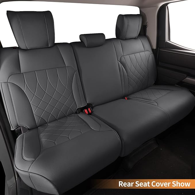 Faux Leather Seat Covers for Toyota Tundra — Full Set