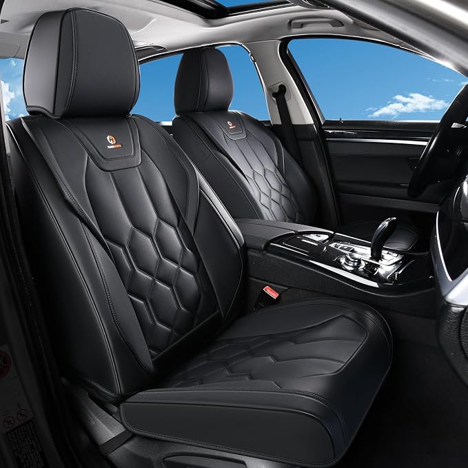 Universal Seat Covers — Full Set — Black
