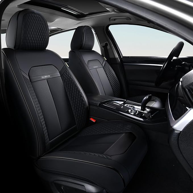 Universal Seat Covers — Full Set — Black