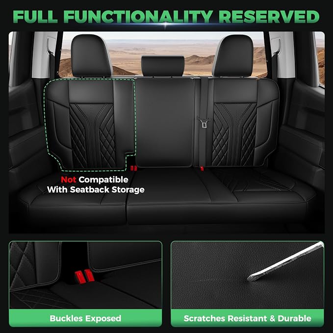 Seat Covers for Chevrolet Silverado / GMC Sierra — Full Set