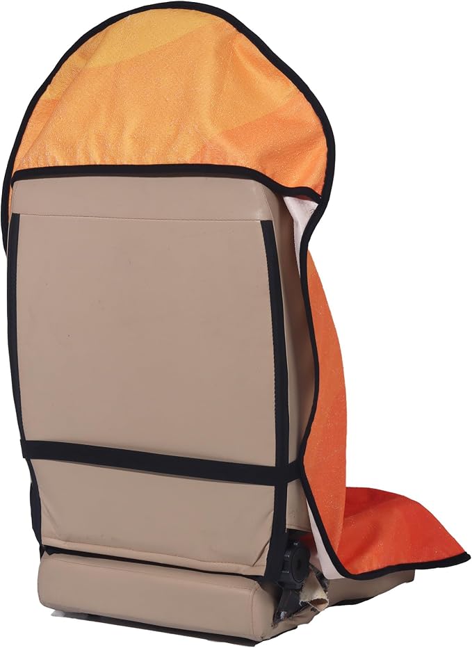 Car Seat Covers — Front Seat — Orange