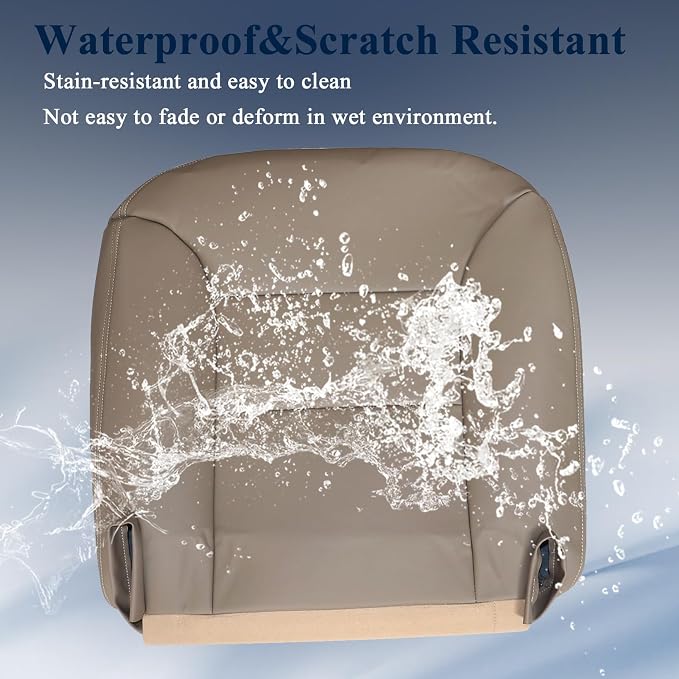 Replacement Seat Upholstery — Front Seat — Tan