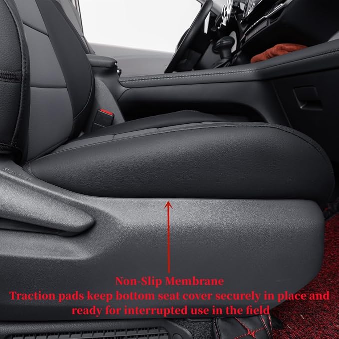 Seat Covers for Toyota Sienna — Full Set — Black / Gray