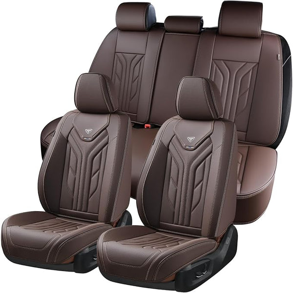 Universal Seat Covers — Full Set — Coffee