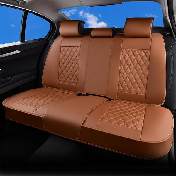 Universal Seat Covers — Rear Seat — Brown