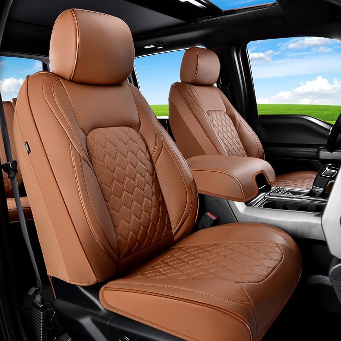 Seat Covers for Chevrolet Silverado / GMC Sierra — Brown