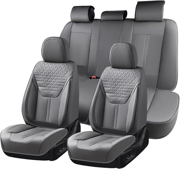 Universal Seat Covers — Full Set — Gray