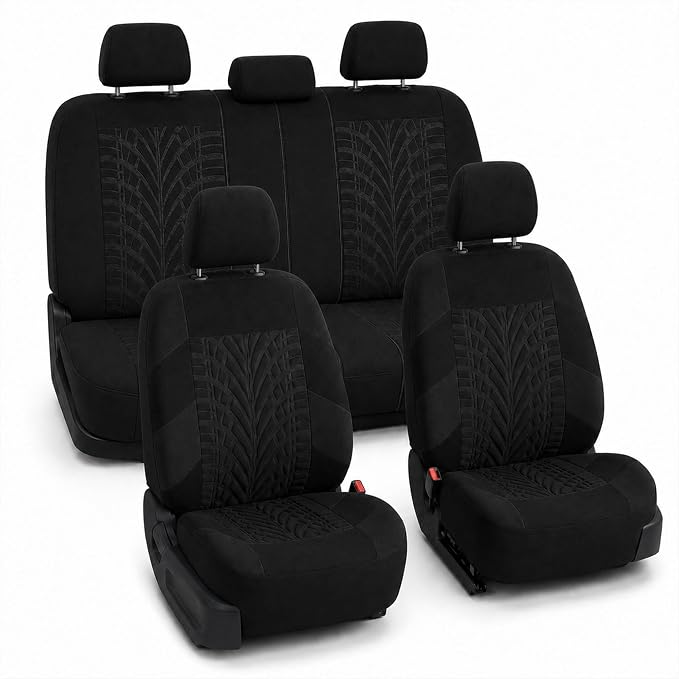 Universal Seat Covers — Full Set — Black