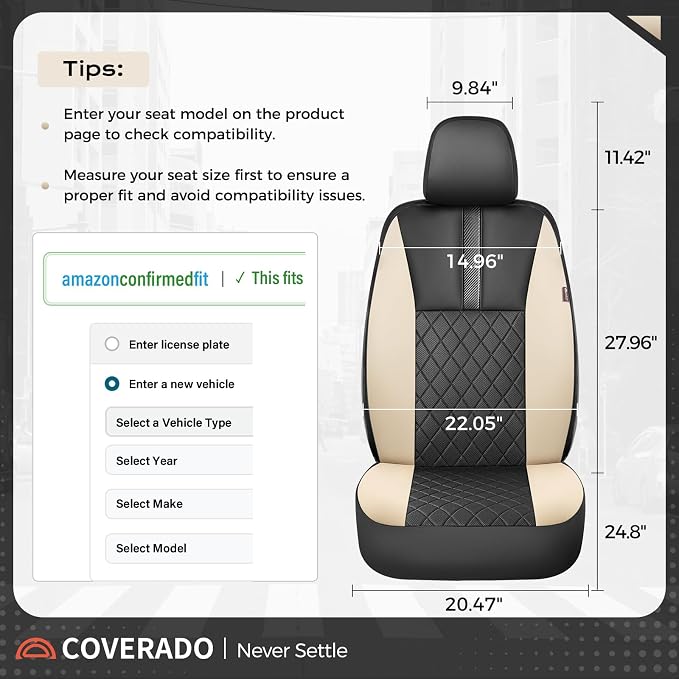 Universal Seat Covers — Full Set