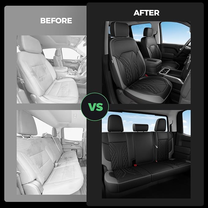 Seat Covers for Chevrolet Silverado / GMC Sierra — Full Set
