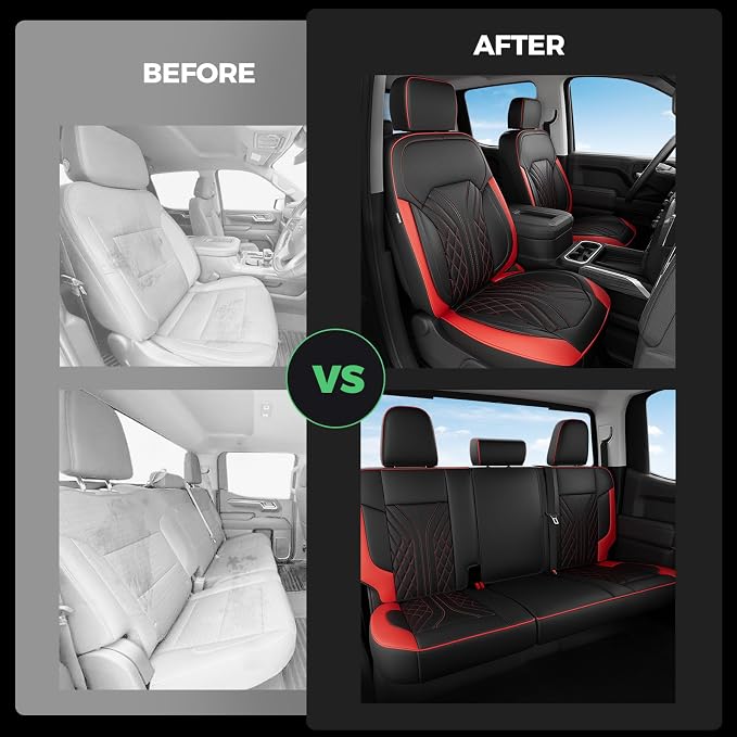 Seat Covers for Chevrolet Silverado / GMC Sierra — Full Set