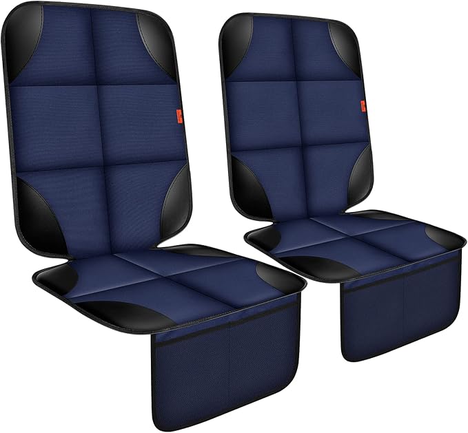 Child Car Seat Protector — Blue