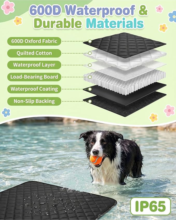 Pet Car Seat Protector — Black
