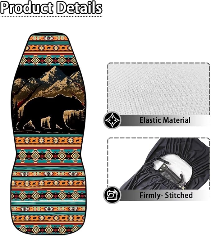 Universal Seat Covers — Front Seat