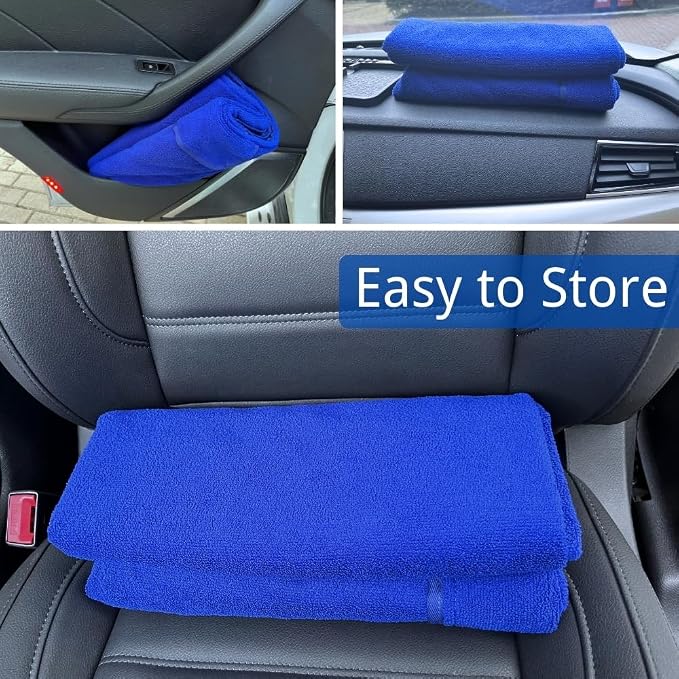 Car Seat Covers — Front Seat — Blue