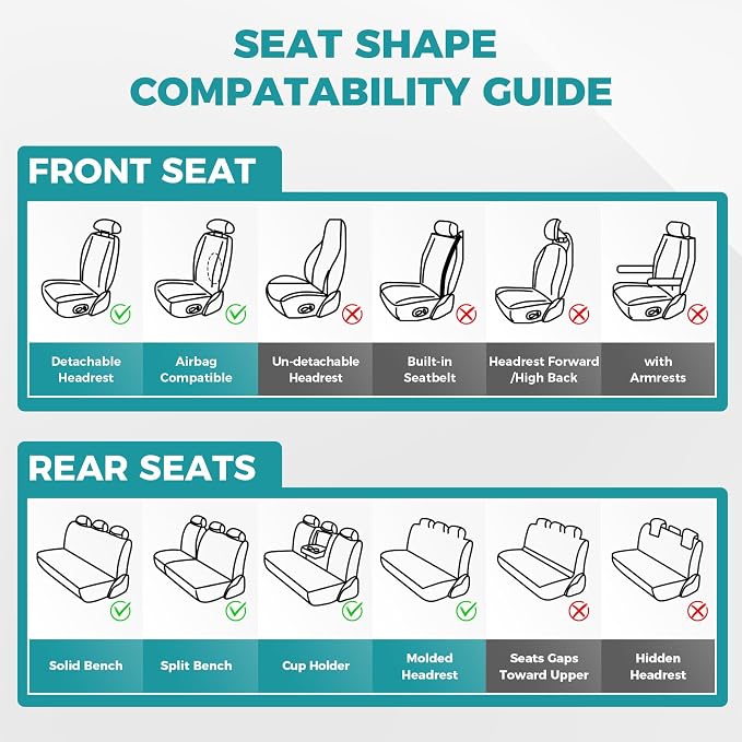 Universal Faux Leather Seat Covers
