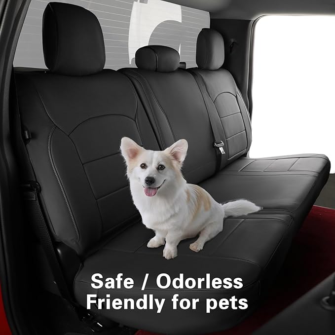 Seat Covers for Multiple Vehicles — Full Set — Black