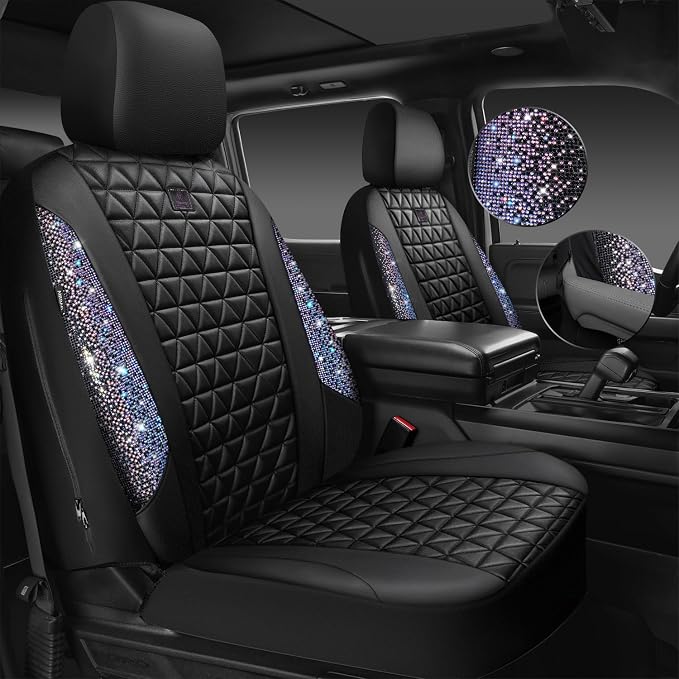 Car Seat Covers — Full Set — Black