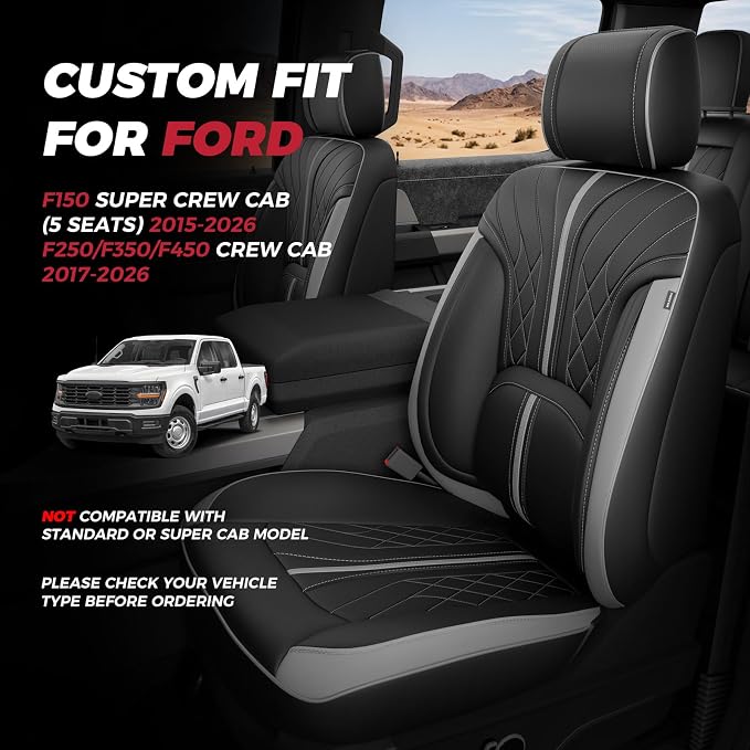 Seat Covers for Multiple Vehicles — Front Seat