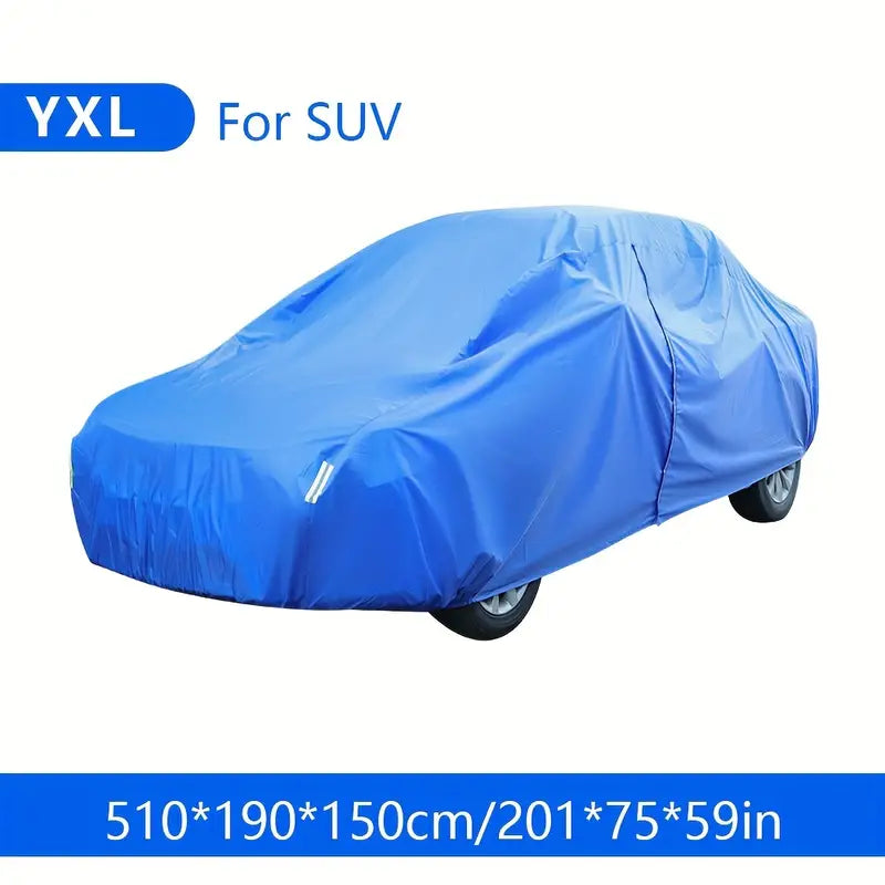Car Cover Blue Oxford Cloth Full Cover SUV Cover