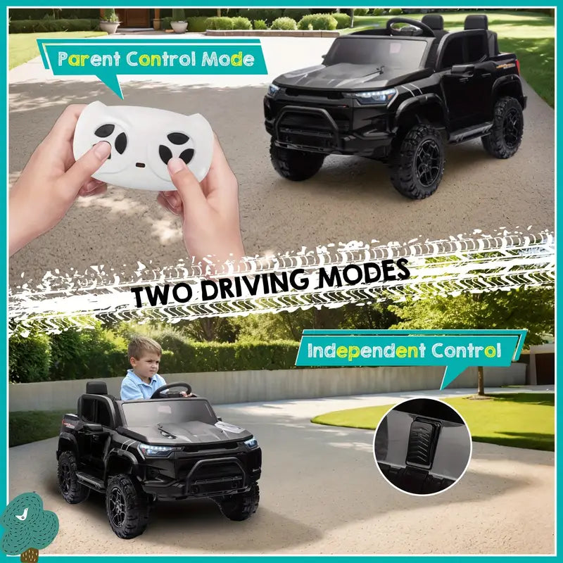 24V 10Ah 2 Seater Kids Ride On Pickup Truck, 4WD 800W Motor, Kids Ride On Car With Remote Control